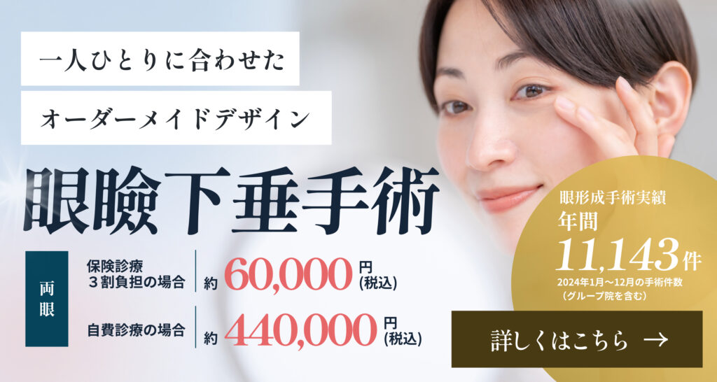眼瞼下垂手術バナー